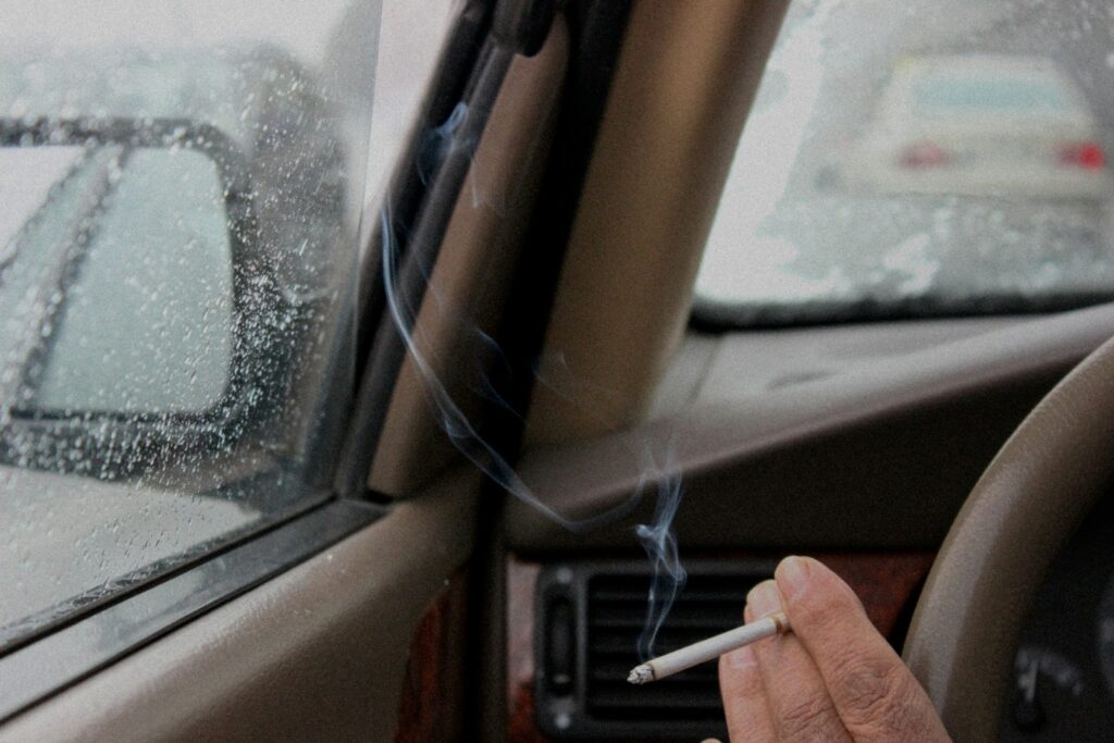 fumer au volant